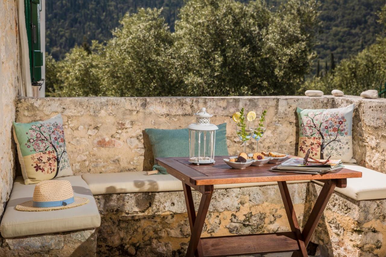 Traditional Stone House Anofli 1843 Fiskardo Kefalonia المظهر الخارجي الصورة