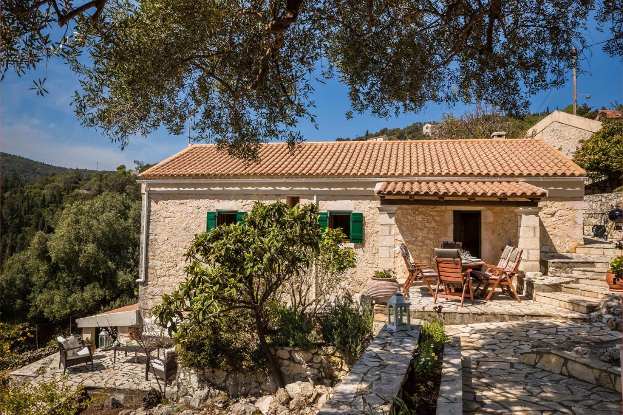 Traditional Stone House Anofli 1843 Fiskardo Kefalonia المظهر الخارجي الصورة