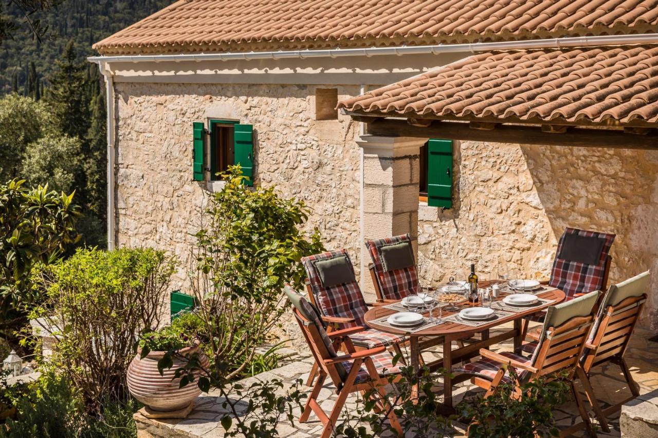 Traditional Stone House Anofli 1843 Fiskardo Kefalonia المظهر الخارجي الصورة