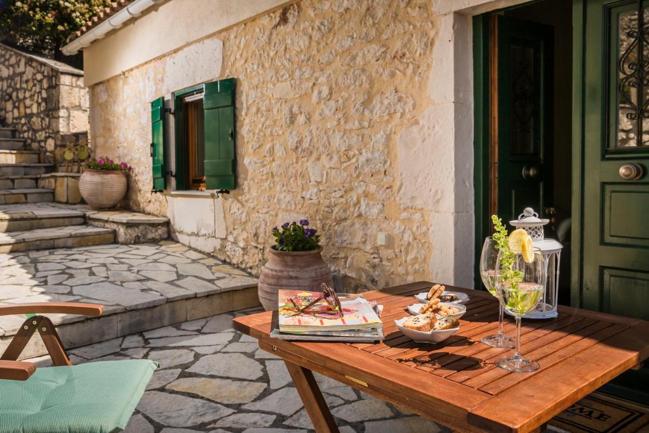 Traditional Stone House Anofli 1843 Fiskardo Kefalonia المظهر الخارجي الصورة