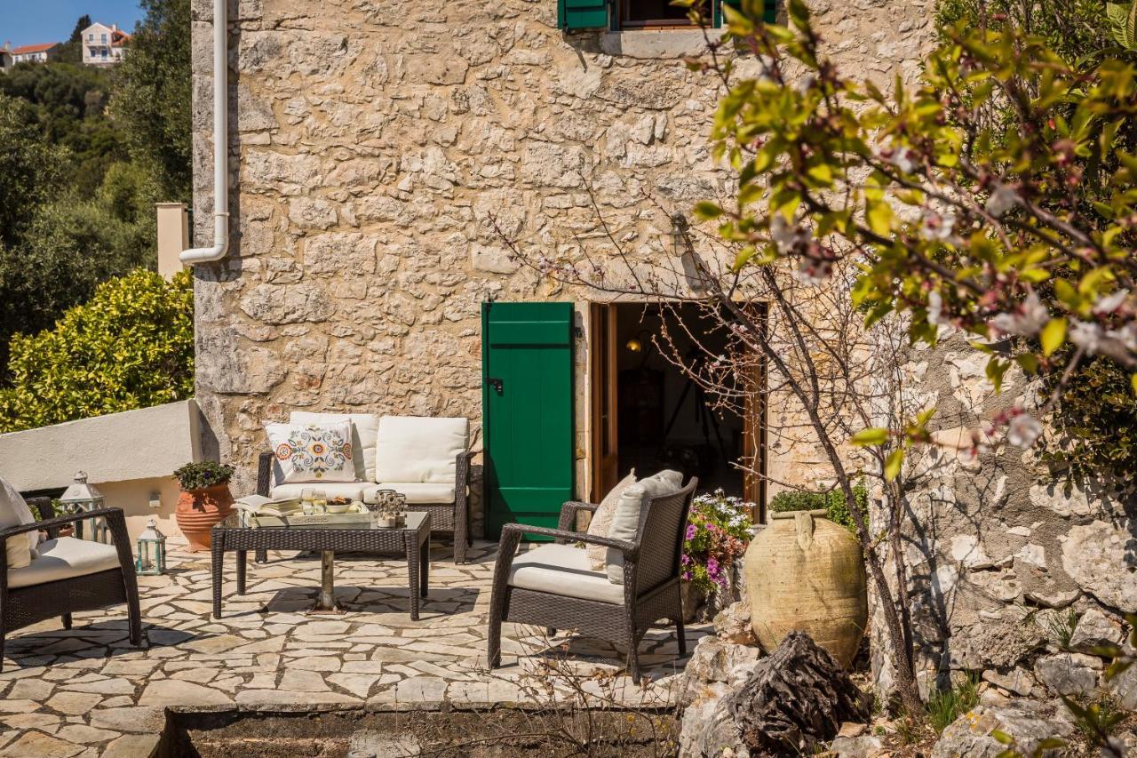Traditional Stone House Anofli 1843 Fiskardo Kefalonia المظهر الخارجي الصورة