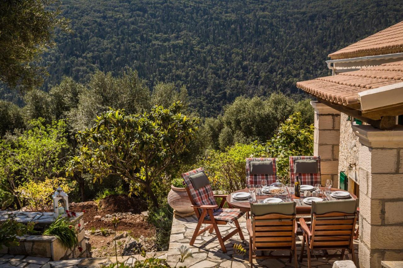 Traditional Stone House Anofli 1843 Fiskardo Kefalonia المظهر الخارجي الصورة