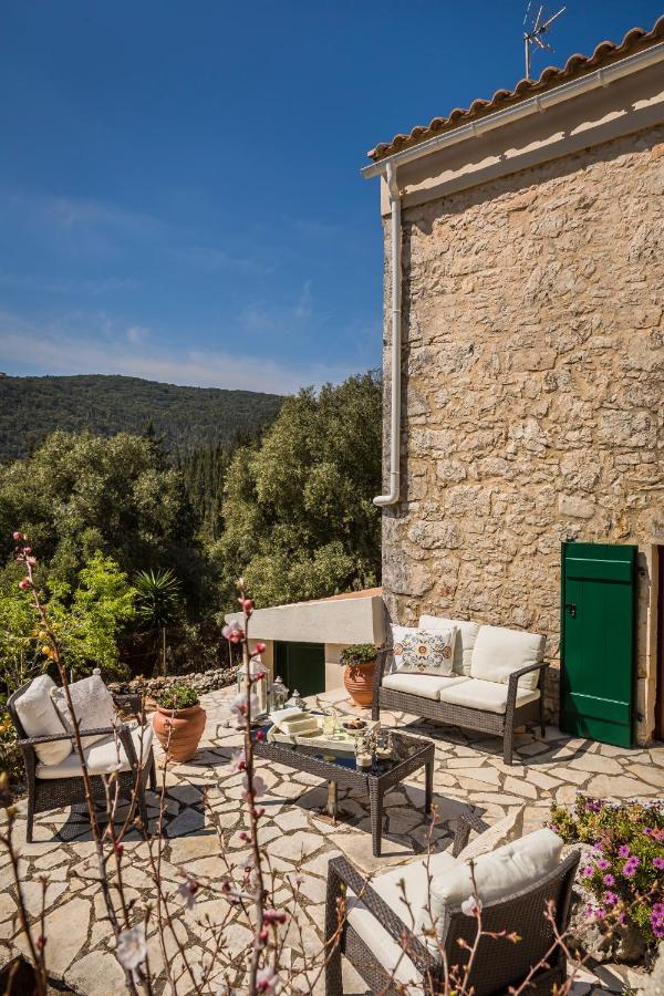 Traditional Stone House Anofli 1843 Fiskardo Kefalonia المظهر الخارجي الصورة
