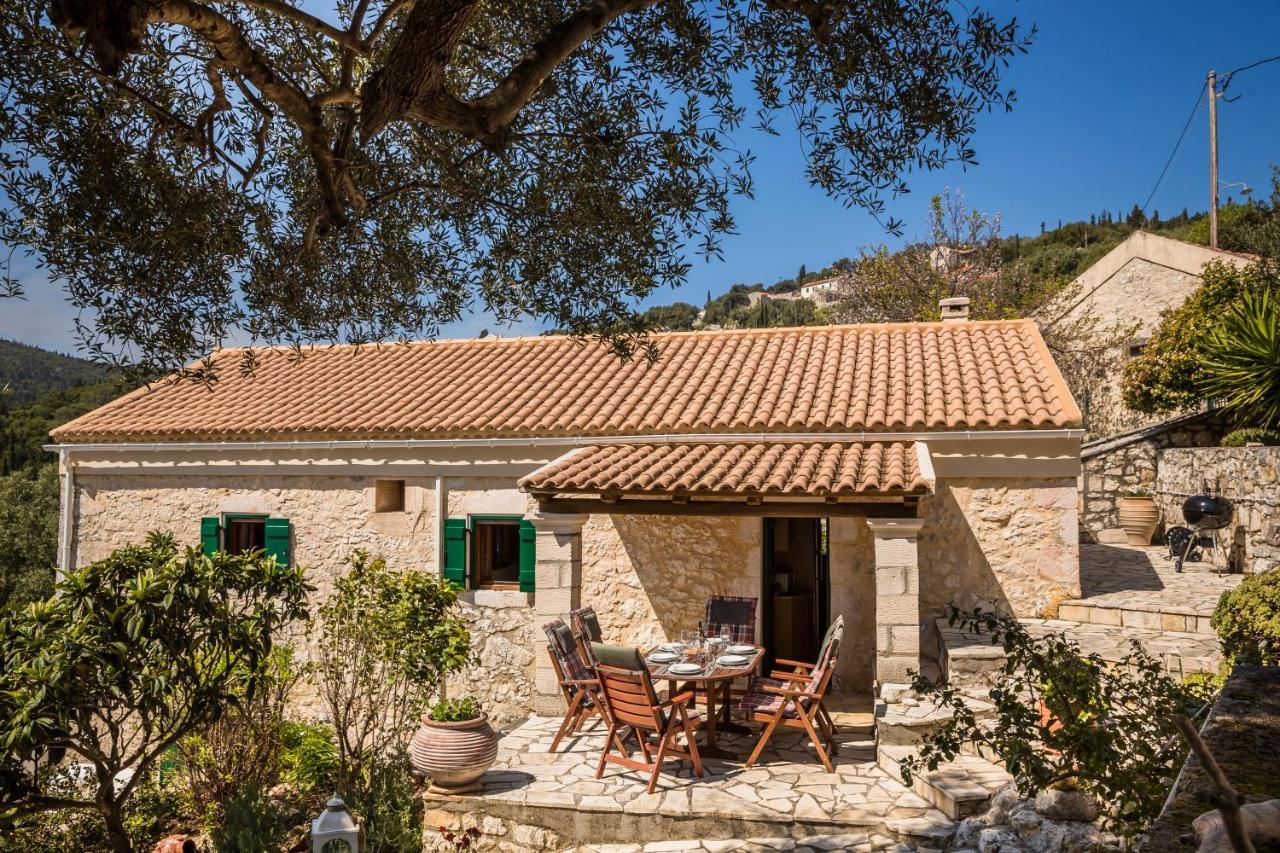 Traditional Stone House Anofli 1843 Fiskardo Kefalonia المظهر الخارجي الصورة