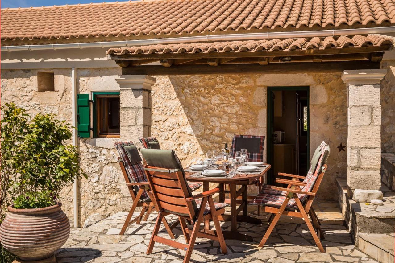 Traditional Stone House Anofli 1843 Fiskardo Kefalonia المظهر الخارجي الصورة