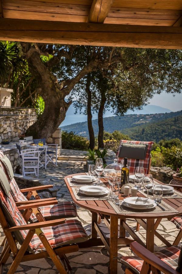 Traditional Stone House Anofli 1843 Fiskardo Kefalonia المظهر الخارجي الصورة