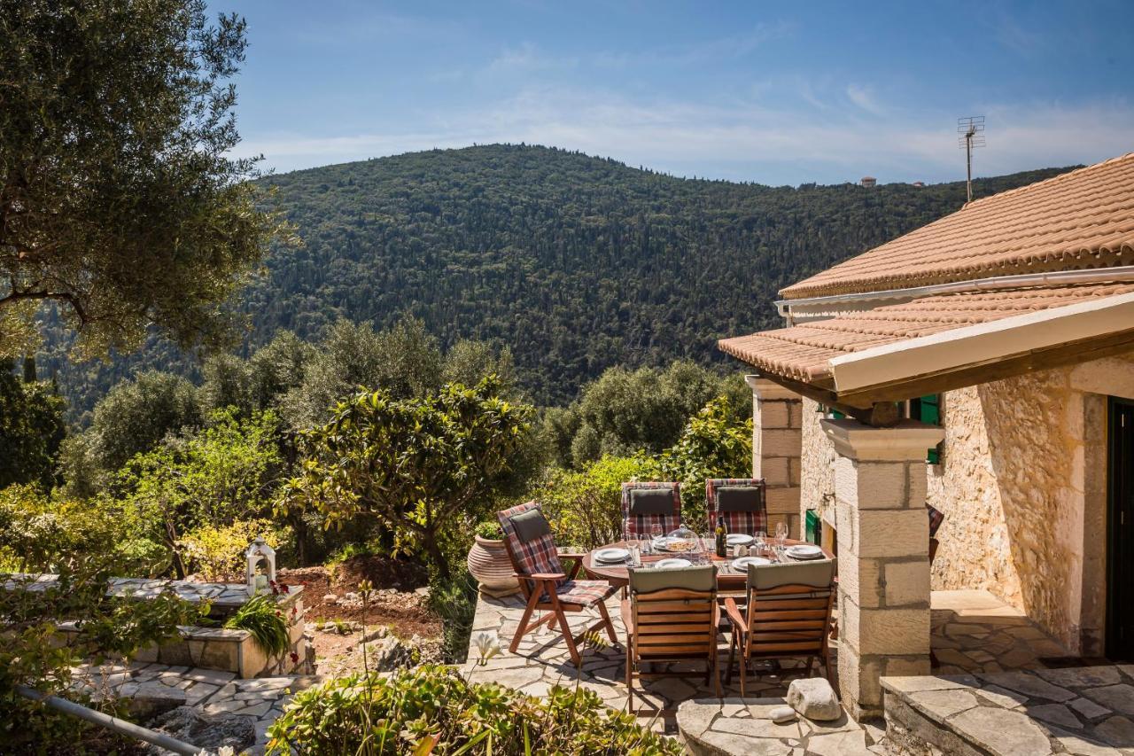 Traditional Stone House Anofli 1843 Fiskardo Kefalonia المظهر الخارجي الصورة