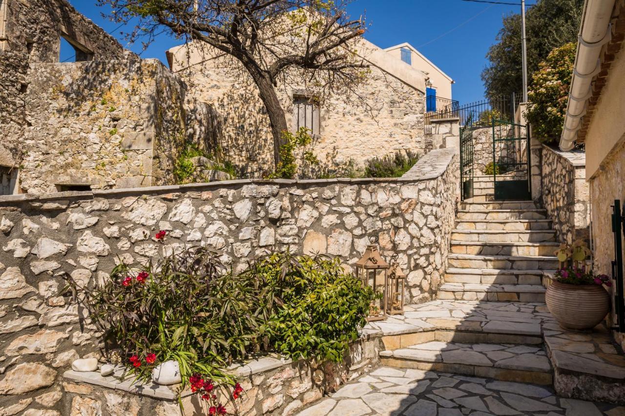 Traditional Stone House Anofli 1843 Fiskardo Kefalonia المظهر الخارجي الصورة